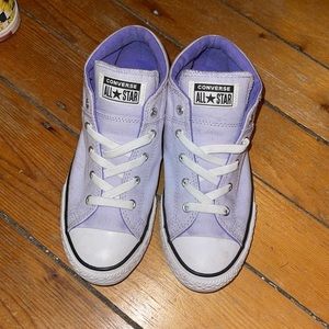 Lavender High top converse